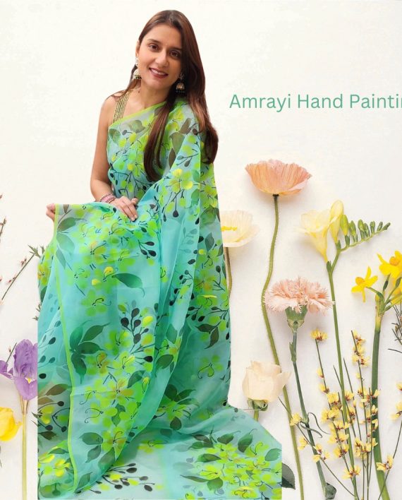 Simple White Text on Photo Flowers Instagram Post – 1